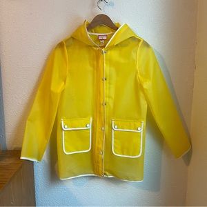HUNTER Yellow Rain Coat size Medium